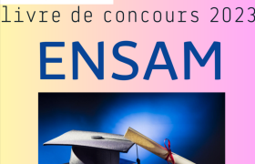 livre de concours 2023 ENSAM