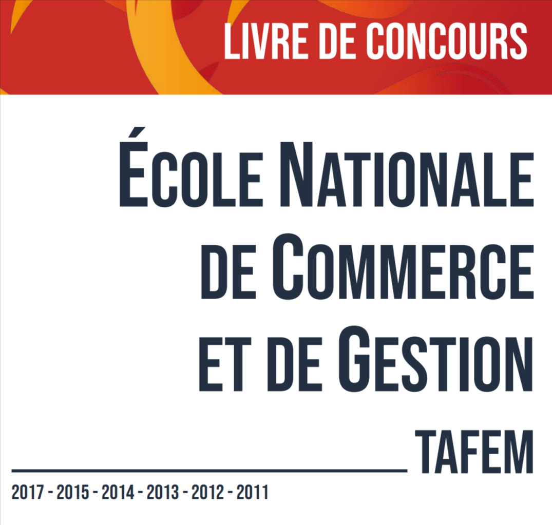 Livre de Concours ENCG