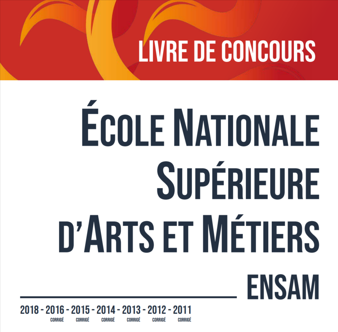 Livre de Concours ENSAM